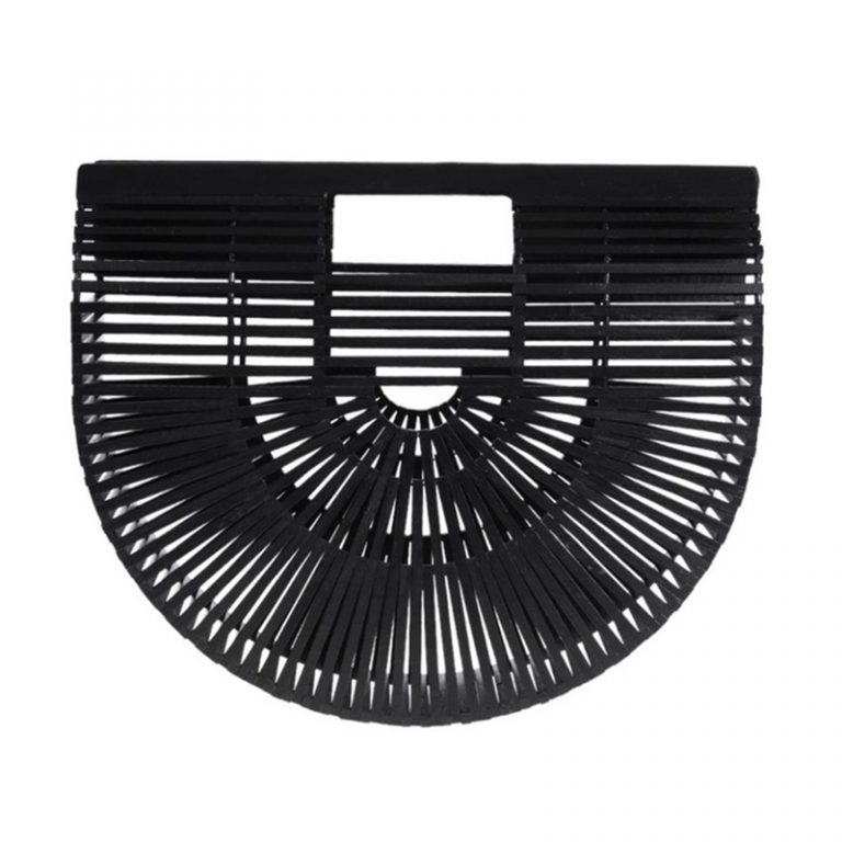 handmade-bali-bamboo-fan-tote-handbag-black